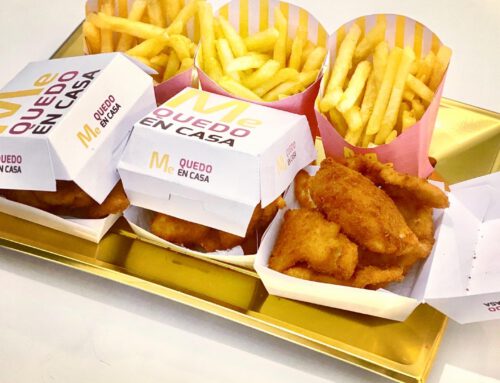 Burger & fries printing boxes
